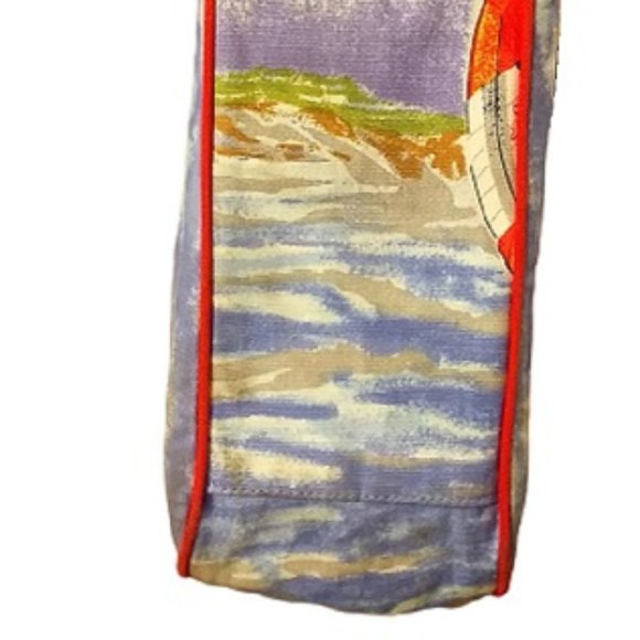 Roomy Nautical Sailing Regatta Canvas Tote - Picture 12 of 14